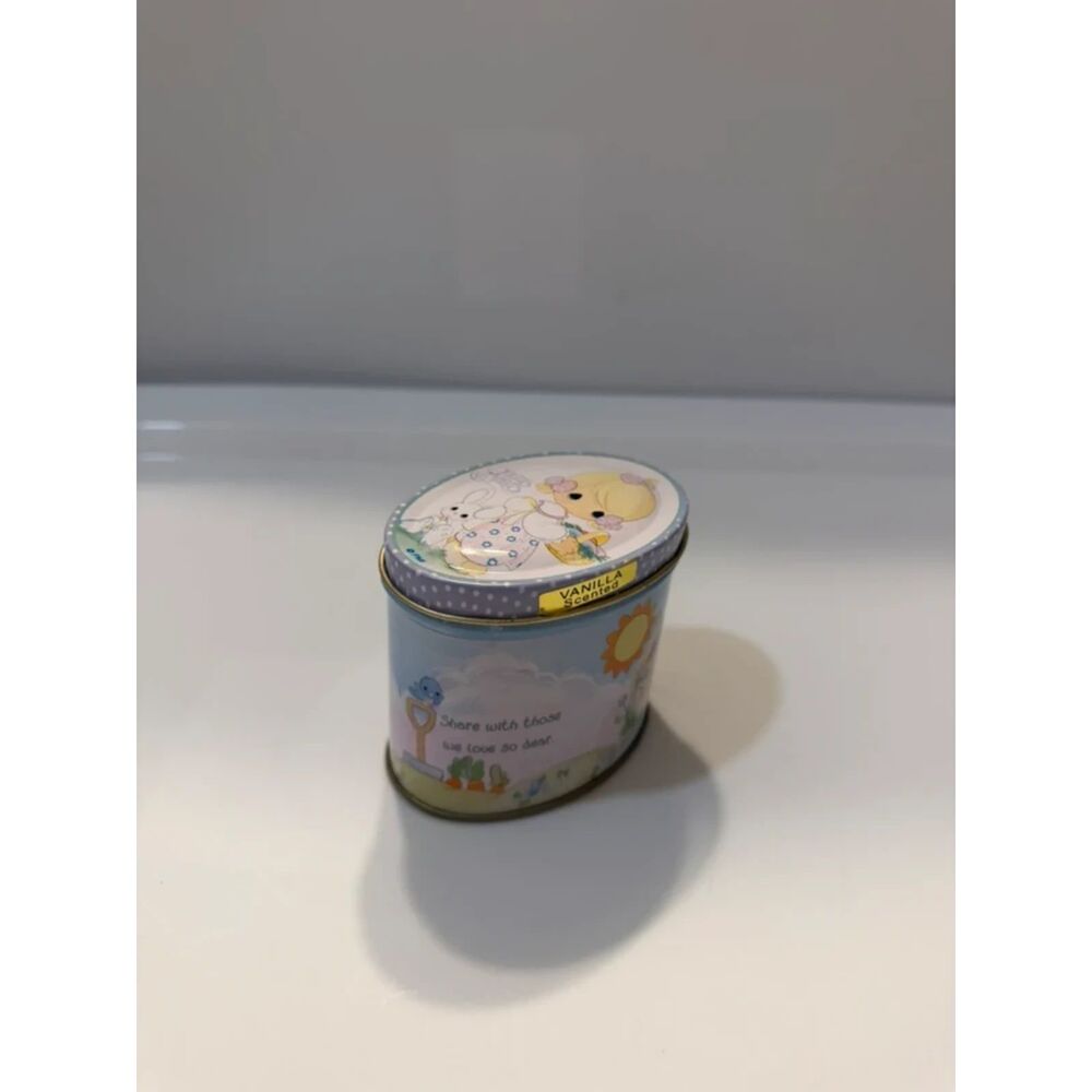Precious Moments Giftco Scented Tin Candle Vanilla Unused Vintage